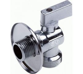 Шаровой кран EUROS угловой, для подключения сантехнических приборов 1/2""x3/4"" НР-НР EU.YT5055040 12x34_k 