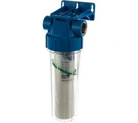Магистральный фильтр Aquafilter 10SL с воздушным клапаном, латунная резьба 1"" FHPR1-B1-AQ (кронштейн, ключ, картридж) 550/1 