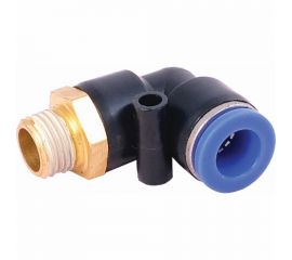 Фитинг Г- образный трубка 6 мм, резьба наружная 1/4"" Pegas pneumatic 5901 