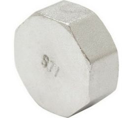 STI Заглушка латуннаяДу15 (1/2") Ру16 внутренняя резьба никелированная D270-00245 