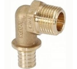 Угольник-переходник Rehau Н 20 3/4 бронза RX+ 14563491001 