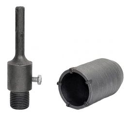 Коронка по бетону ударная 40 мм в сборе, SDS-plus, твердосплавная TORGWIN T666332 