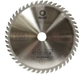 Диск ультратонкий для продольного и поперечного реза (165x20x1.7/1.2 мм; Z=48) PROCUT 797.1652048A 