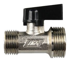 Шаровой кран-мини MPF 3/4"" х 1/2"" н/н, для стиральных/посудомоечных машин, доп резьба 1/2"" в ИС.081187 