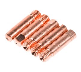 Трубка контактная E-Cu 5 шт, 0.6 мм, M6x25 мм SOLARIS WA-3474 