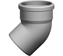 Отвод Sinikon КОМФОРТ 110х45град. 504053.K 