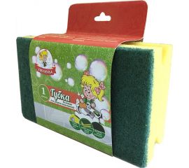 Губка для уборки помещений Умничка большая MPU0526 