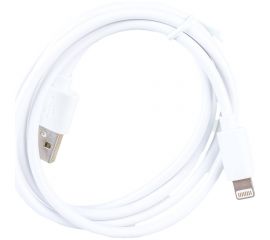 Кабель для зарядки Nord-Yada iPhone USB-Lightning 2А 1м белый (TPE) 908935 