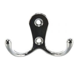 Двойной крючок Trodos 04.12.02 большой, хром 302036 