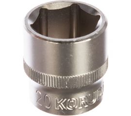 Головка торцевая 6-гранная (20 мм; 3/8DR) KORUDA KR-3SK20 