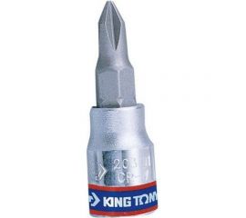 Головка-бита торцевая 1/4"", Phillips, PH4, L=37 мм KING TONY 203104 