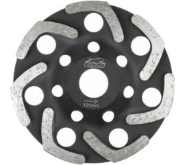 Чашка алмазная шлифовальная бумеранг 125x22.2 мм GEPARD GP0807-125 