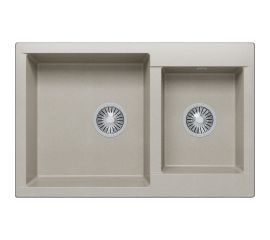 Кухонная мойка Polygran BRIG-772 (№14 Серый) 621473 