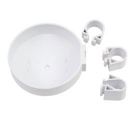 Мыльница для душевой штанги Orange с тремя размерами крепежа под разный диаметр SOAP DISH-W 