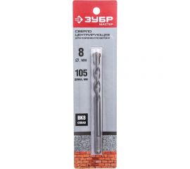 Центрирующее сверло ""МАСТЕР"" для коронок по бетону, 8 мм, цилиндрический хвостовик ЗУБР 29213 