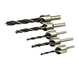 Сверла под конфирматы набор 5 шт, 4,5,6,8,10 мм FASTER TOOLS 2534 