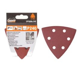 Шлифлист самосцепляющийся 5 шт, 93 мм, Р240 для GDA GEPARD GP5006-240 