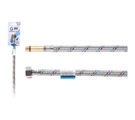 Гибкая подводка для воды AV Engineering штуцер М10 длинный - гайка 1/2" 60 см AVE20260 