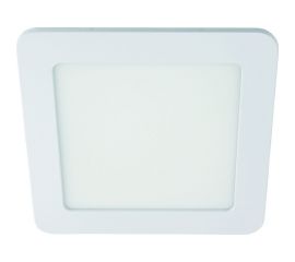 Квадратный встраиваемый даунлайт с драйвером Ecola LED downlight 12W 220V 6500K 170x170x20 DSRD12ELC 