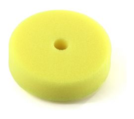 Круг полировальный полутвердый желтый RO Foam Pad Yellow 75 мм Shine systems SS551 