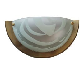 Светильник бра Твой Свет М1/2250 Бронза стекло Роза Е27х1х75W 55 