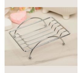 Мыльница Доляна прямоугольная, на ножках 647823 