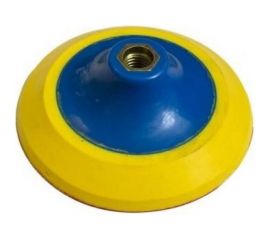 Тарелка опорная с Velcro фиксацией для УШМ (150 мм; М14) Forsage 49672 F-PSD150P 