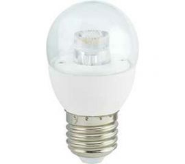 Светодиодная лампа Ecola globe LED Premium 7,0W G45 220V E27 4000K прозрачный шар с линзой композит 75x45 K7FV70ELC 