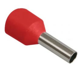 Наконечник-гильза Grisard Electric Е 1,5-08 1,5мм2 с изолированным фланцем красный (100шт) GE (E1508) GRE-014-0032 