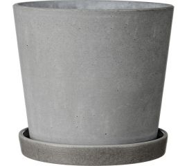 Горшок ООО КОМПОЗИТ Грэй серый конус №3. КБ-К3-251-22 