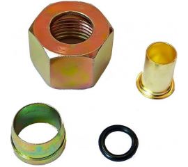 Ремкомплект штуцера трубки ПВХ 10/8, 10 комплектов в упаковке, ДАЛИ-авто DA-NP162 