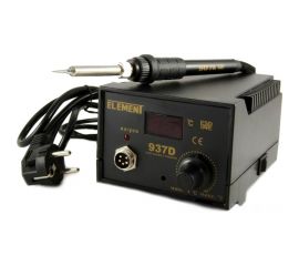 Цифровой паяльник с регулировкой температуры ELEMENT 937D 15288 