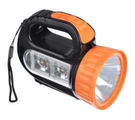 Фонарь-прожектор ЧИНГИСХАН 3xАА, 12х10х5см, пластик 223-001 