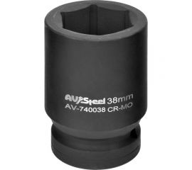 Головка ударная шестигранная (38 мм; 1DR) AV Steel AV-740038 