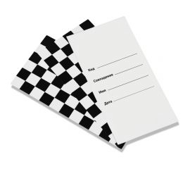 Тест-пластина картонная 100 шт WOLF 1.3600.0004 