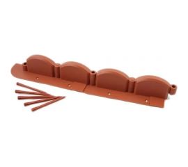 Садовый бордюр МАСТЕРСАД волна 