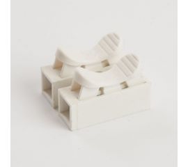 Самозажимная 2-х контактная клемма STEKKER LD900-002, 100 шт, 39880 