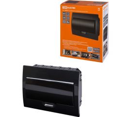 Встраиваемый бокс TDM ЩРВ-П-12 модулей, пластик, IP41, Антрацит SQ0902-1004 