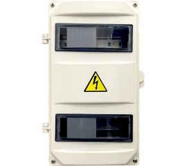 Распределительный навесной пластиковый корпус KRZMI ЩРН- 16 пл IP55 4651117991444 