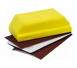 Набор для шлифовки Русский Мастер 67х125 мм, шлифок, абразивная бумага РМ-90689 