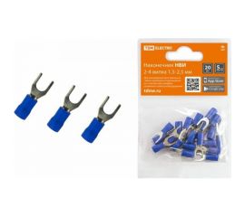 Наконечник TDM НВИ 2-4, вилка, 1,5-2,5 мм, 20 штук SQ0568-0011 