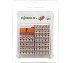 Клеммы WAGO 221-415 в блистерной упаковке 12шт 221-415/12 