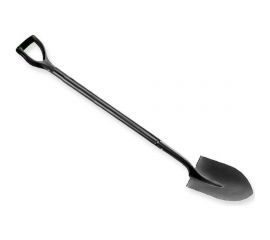 Штыковая лопата Рустрейд Американка с металлическим черенком и v-образной ручкой СИ-01248 