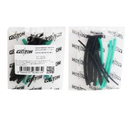 Термоусадочная трубка VOLTON набор №5 12шт. Ф 2/1, 3/1.5, 4/2, 5/2.5 по 3 шт. VLT250045 