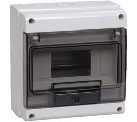 Щит IEK ЩРн-П-8 КМПн 1/8 прозрачная дверца, IP66, белый, ИЭК MKP73-N-08-66 