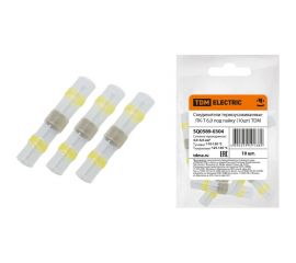 Термоусаживаемый соединитель TDM ПК-Т 6,0, под пайку, 10 штук SQ0589-0304 