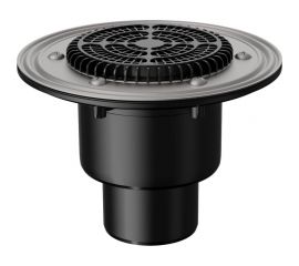 Воронка кровельная Fachmann VB 310.1 F, DN50/75/110 с фланцем 01.186 