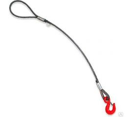 Одноветвевой канатный строп КантаПлюс опрессовка о1СК-5,0/4,0м 