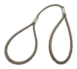 Канатный петлевой строп Gigant Professional СКП1 УСК1 опрессовка, 2,5 т, 3 м GP-СКП-2.5-3 