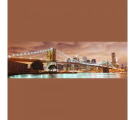 Кухонная панель ООО Пластмаркет Бруклинский мост (ПВХ; 600x2000 мм) 4680009854802 